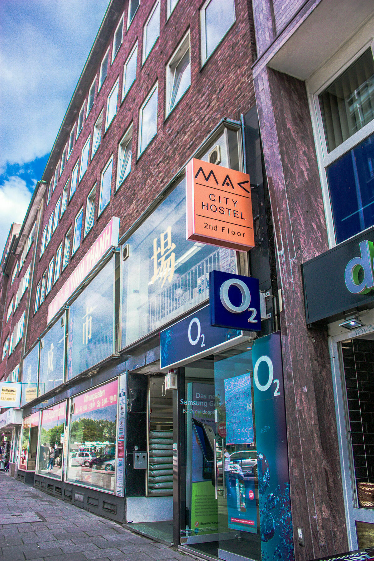 Mac City Hostel Hamburg Eksteriør bilde
